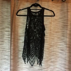 Black Lace Tank